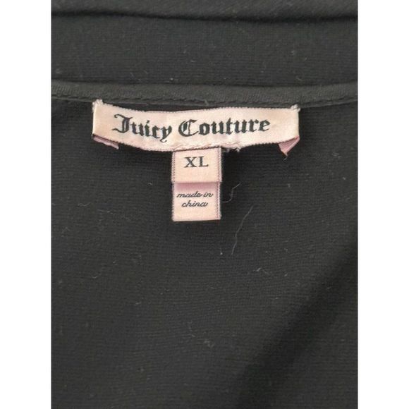 Juicy Couture Drop Waist Little Black Stretch  Dress Size XL #1172 - Picture 3 of 16